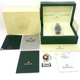 Rolex Datejust 116234 Blue Roman Dial