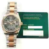Rolex Datejust 126201 Wimbledon Dial