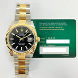 Rolex Datejust 126333 Black Dial