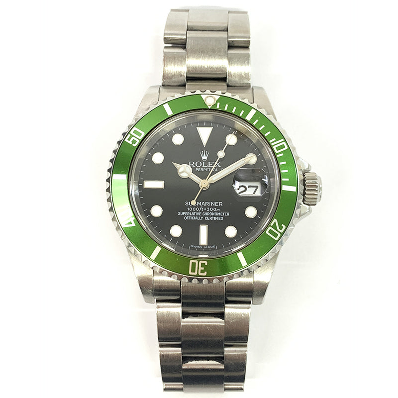 Rolex Submariner date 16610LV Kermit Dial