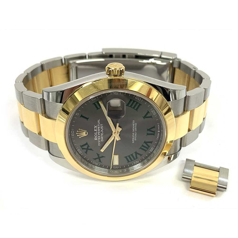 Rolex Datejust 126303 Wimbledon Dial