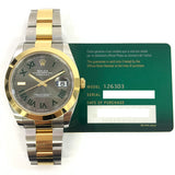 Rolex Datejust 126303 Wimbledon Dial