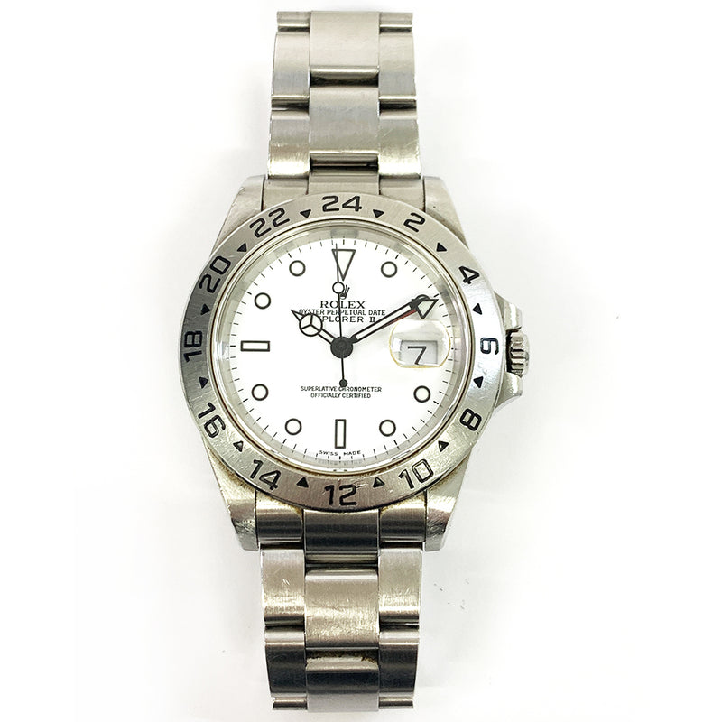 Rolex Explorer 16570 White Dial