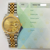 Rolex Datejust 16233 Champagne Dial