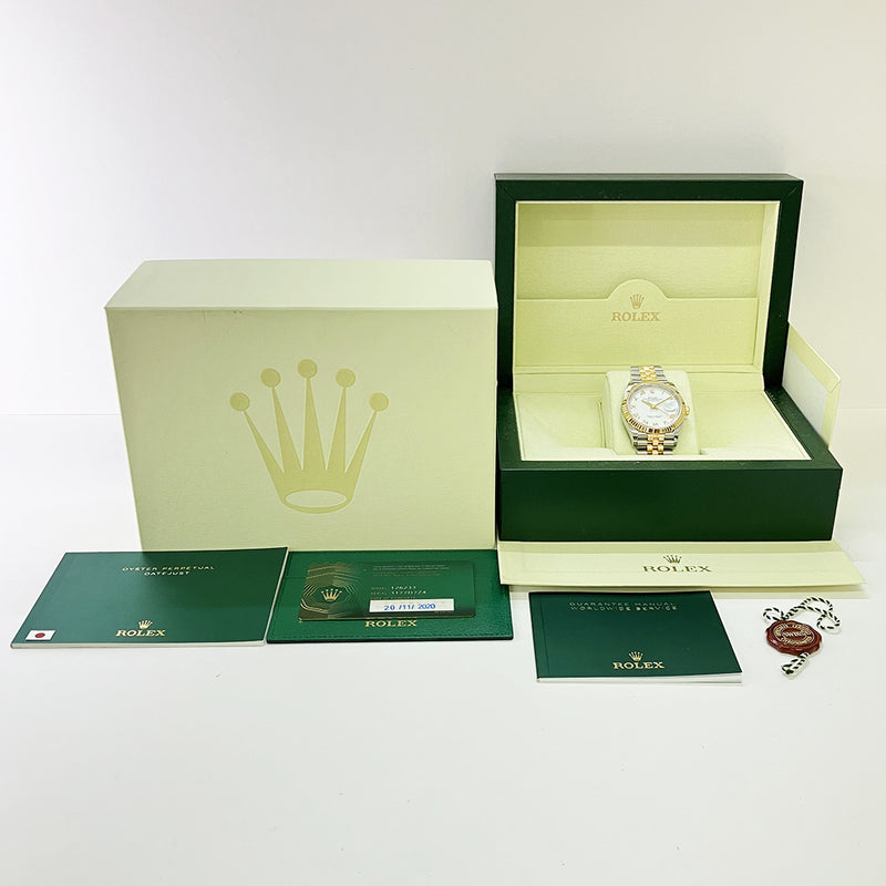 Rolex Datejust 12623 White Roman Dial