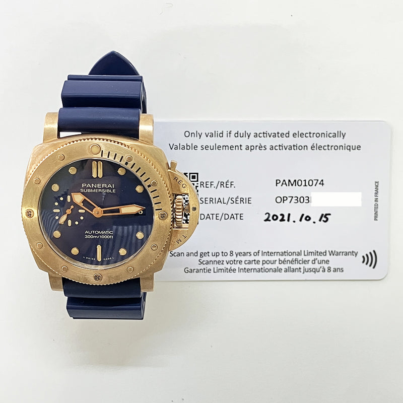 Panerai Submersible PAM01074