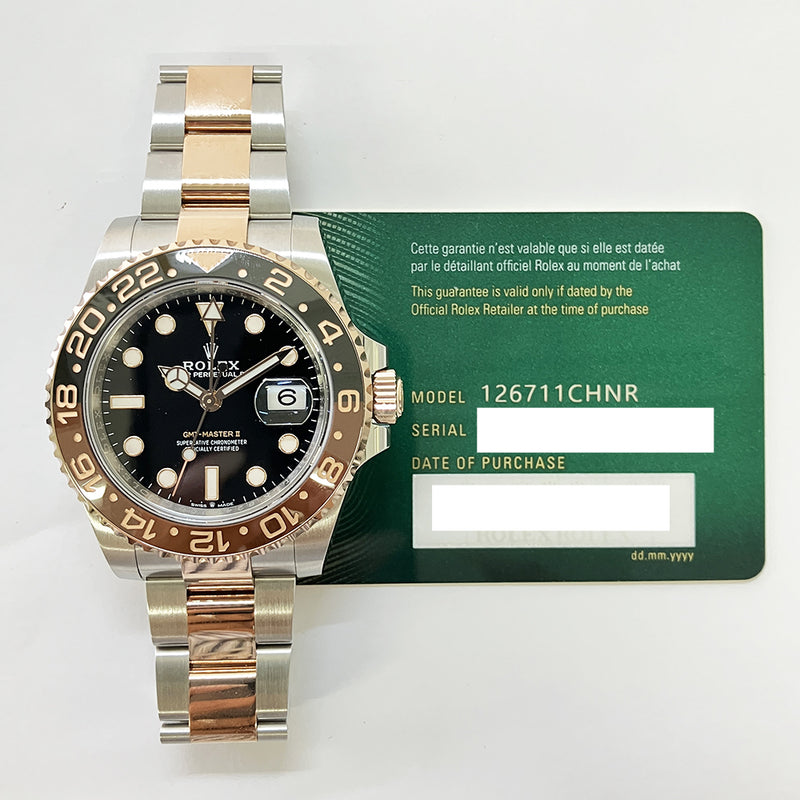 Rolex Gmt-Master 126711CHNR Root Beer Dial