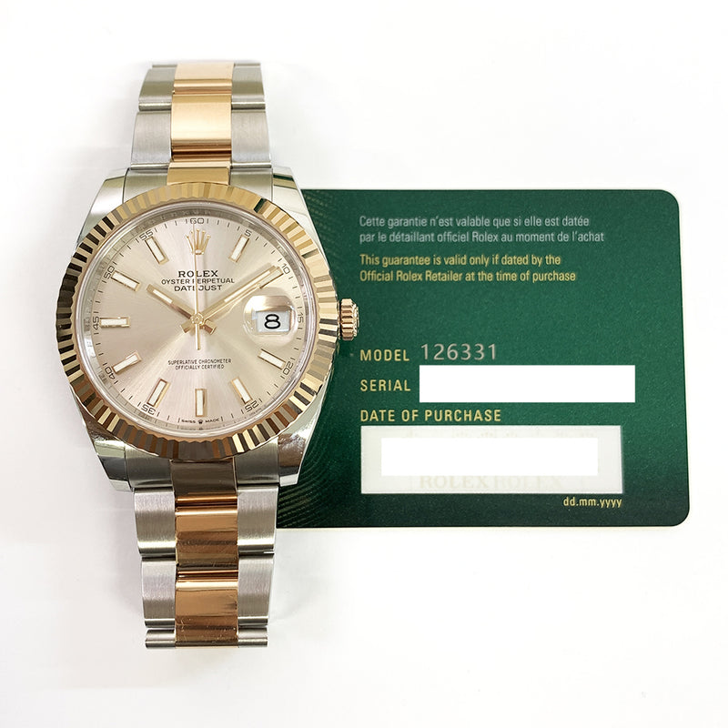 Rolex Datejust 126331 Sundust Dial