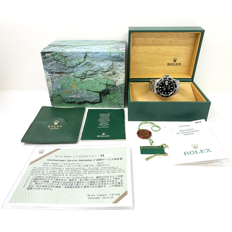 Rolex Submariner date 16610 Black Dial