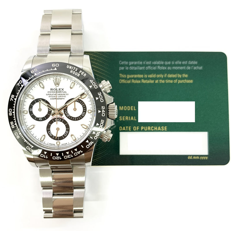 Rolex Daytona White Dial 116500LN
