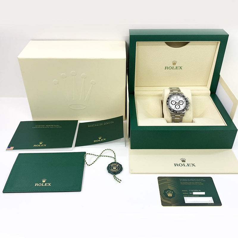 Rolex Daytona White Dial 116500LN