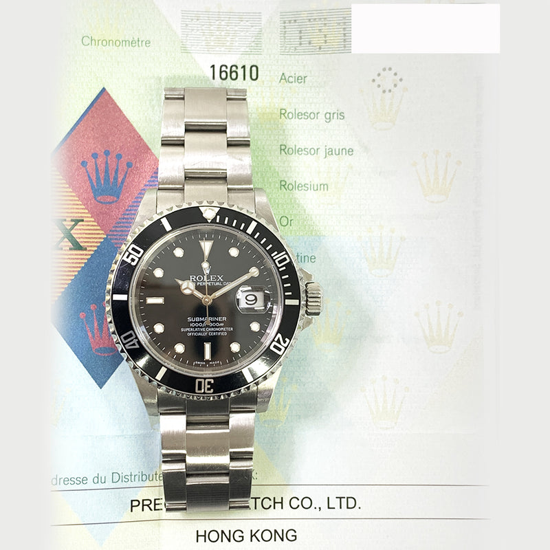 Rolex Submariner Date 116610LN Black Dial