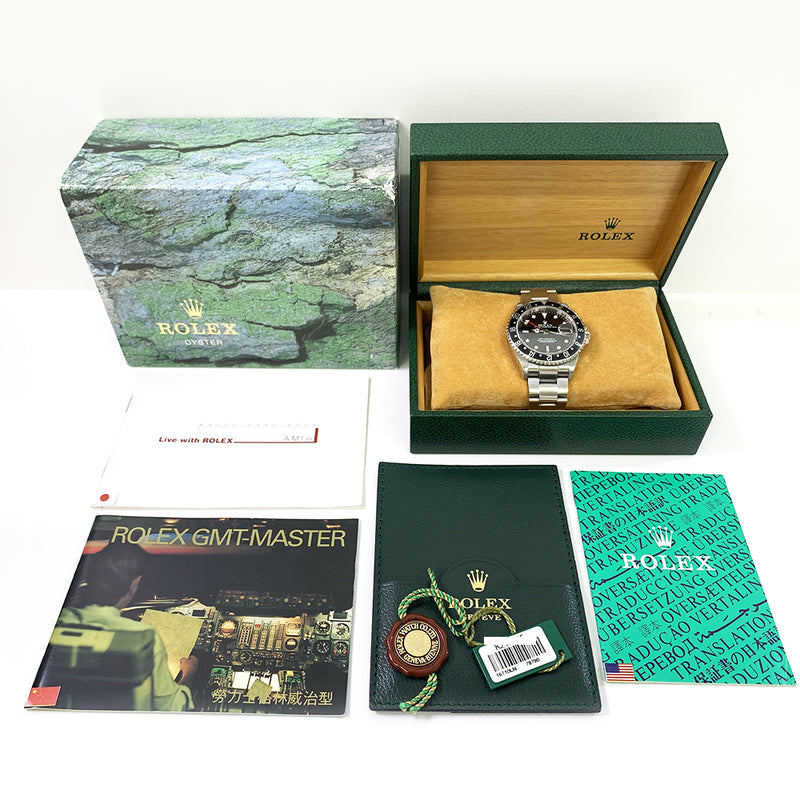 Rolex GMT-Master II 16710 Black Dial Dec 01