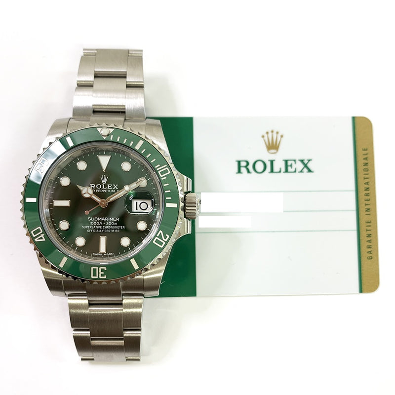 rolex submariner 116610lv hulk