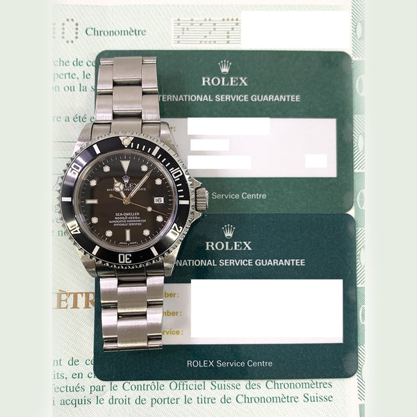 Rolex Sea-Dweller 116600 Black Dial