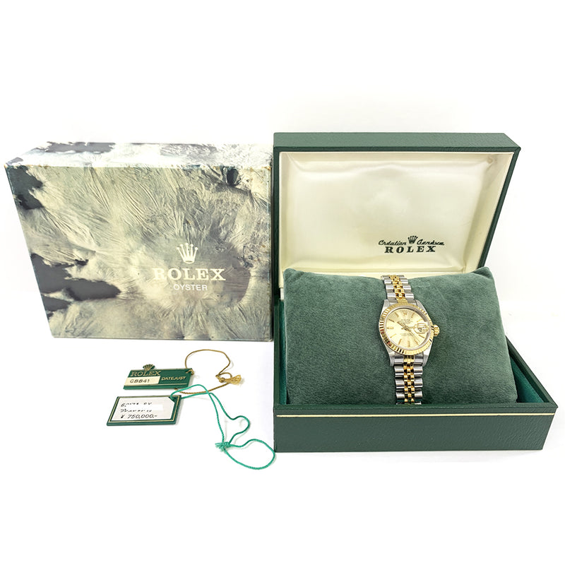 Rolex Lady-Datejust 69173 Champagne Dial