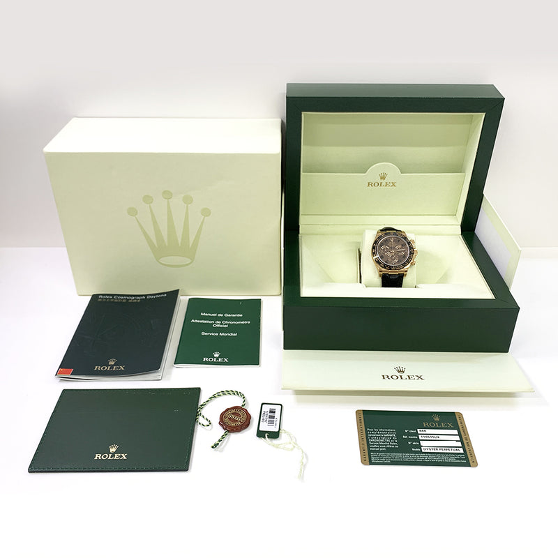 Rolex Cosmograph Daytona 116515LN Chocolate Arabic Dial