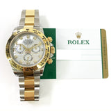 Rolex Cosmograph Daytona 116503 White Mop Diamon Dial