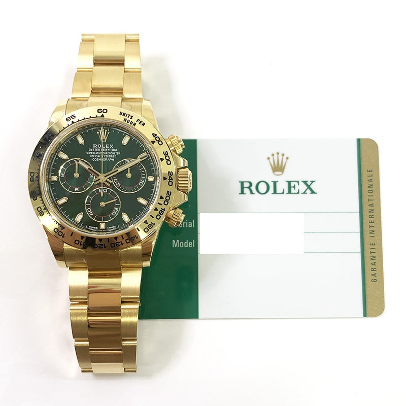 Rolex Cosmograph Daytona 116508 Green Dial