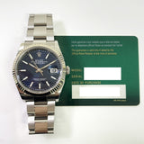 Rolex Datejust 126234 Blue Fluted Dial