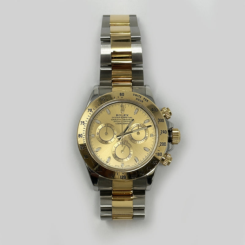 Rolex Cosmograph Daytona 116523 Champagne Dial