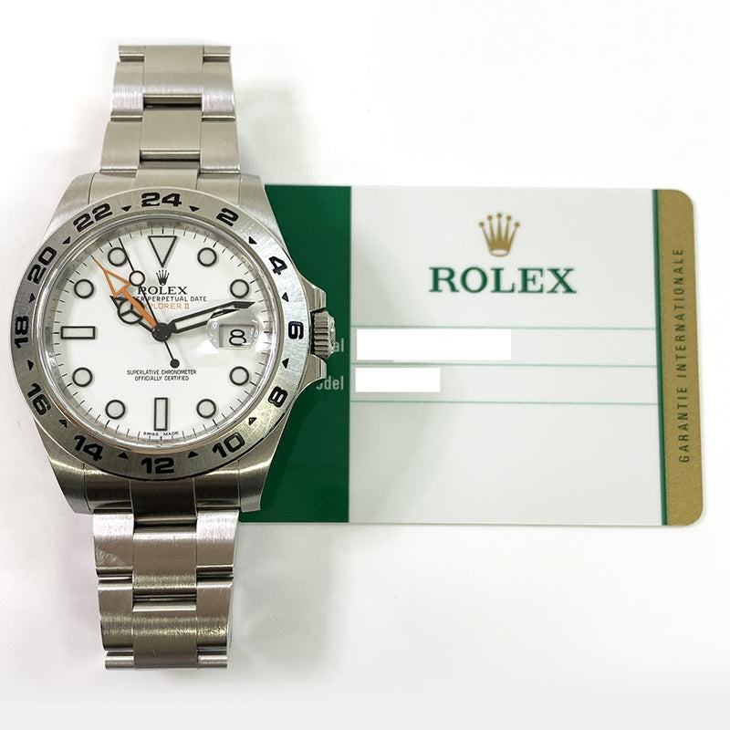 Rolex Explorer 216570 White Dial