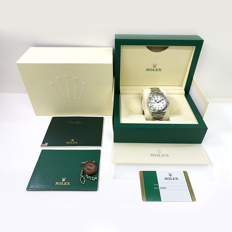 Rolex Explorer 216570 White Dial