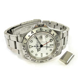 EXPLORER II 40MM WHITE DIAL STAINLESS STEEL