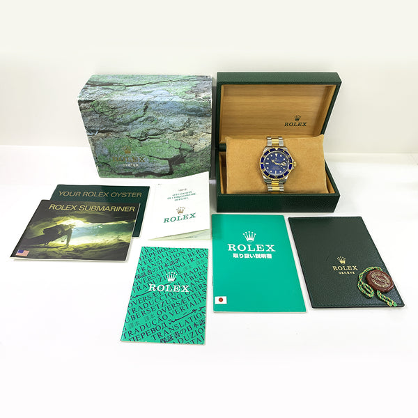 Rolex Submariner date 16613 Blue Dial
