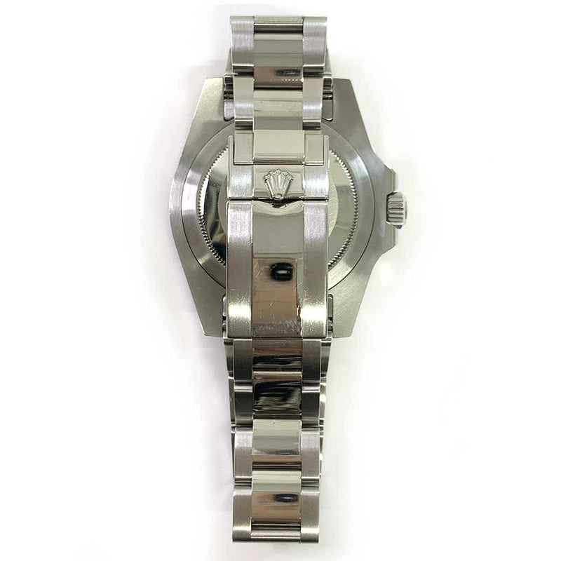 GMT-MASTER II 40MM BLACK DIAL BLACK CERAMIC BEZEL STAINLESS STEEL