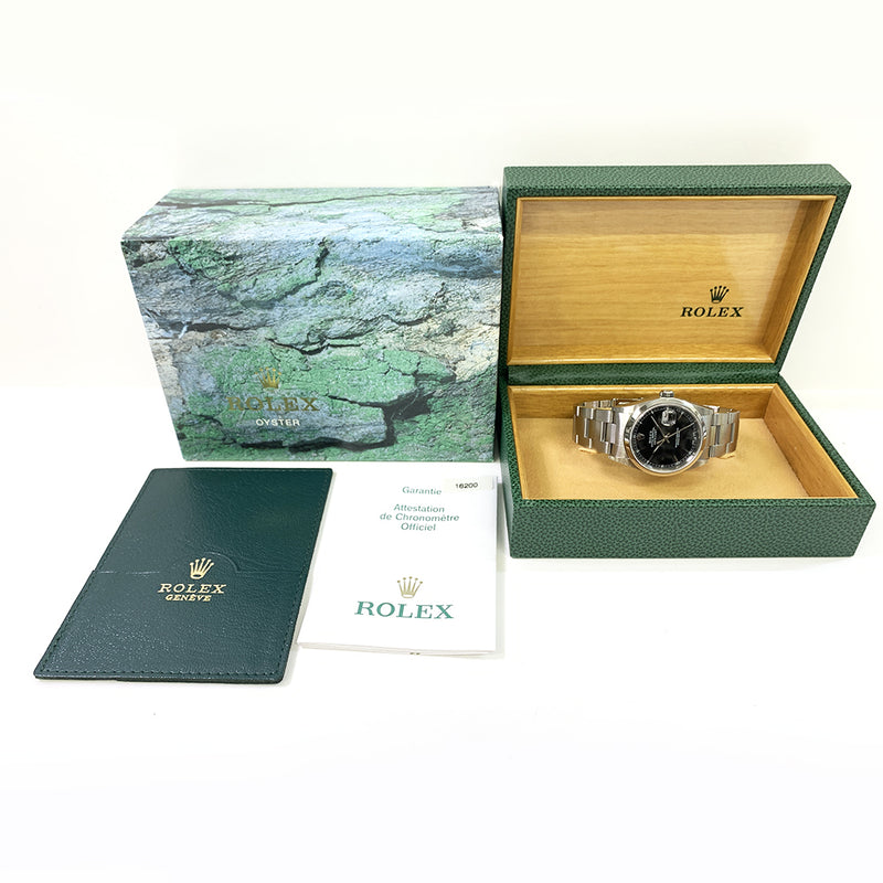 Rolex Date 16200 Black Dial
