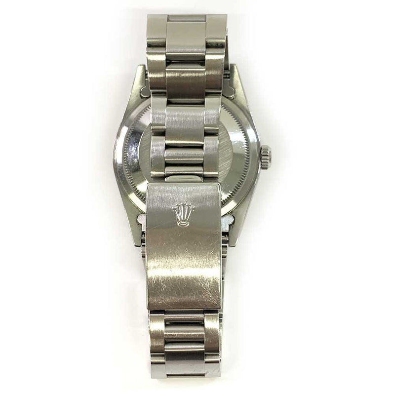 DATEJUST 36MM WHITE JUBILEE ARABIC DIAL FLUTED BEZEL OYSTER BRACELET STAINLESS STEEL