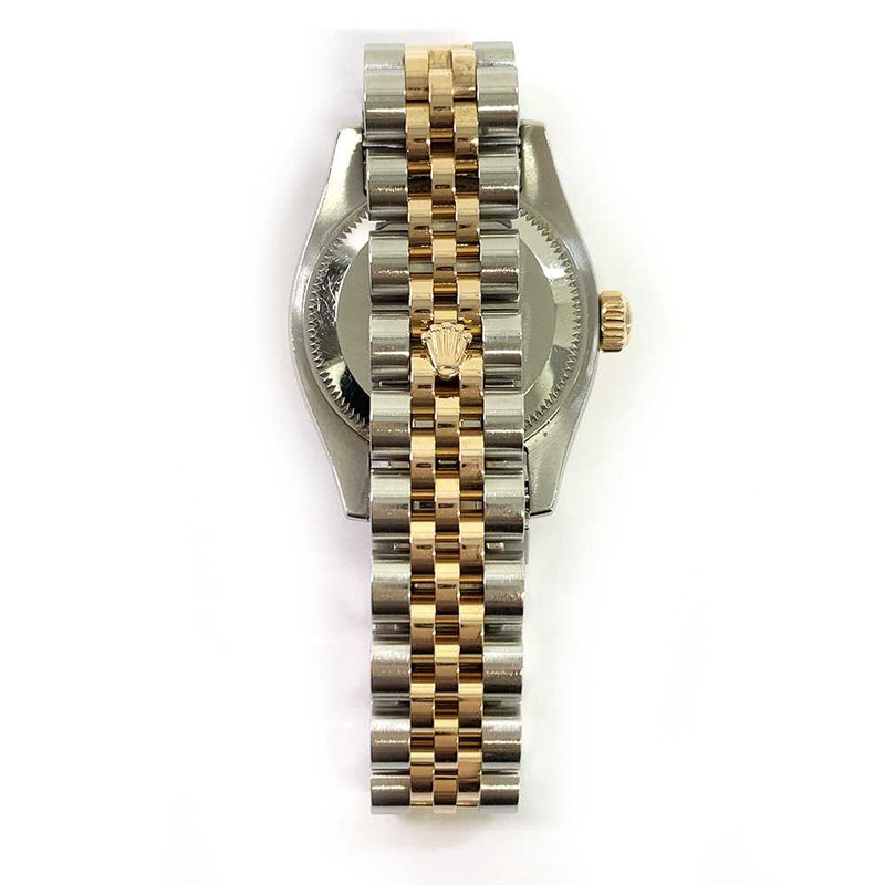 DATEJUST 26MM BRONZE JUBILEE DIAMOND DIAL FLUTED BEZEL JUBILEE BRACELET STAINLESS STEEL AND ROSE GOLD