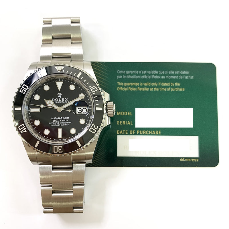 OYSTER PERPETUAL DATE 34MM BLACK DIAL STAINLESS STEEL