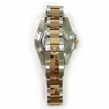 GMT-MASTER II 40MM "ROOT BEER" BLACK DIAL BLACK/BROWN CERAMIC BEZEL STAINLESS STEEL AND ROSE GOLD