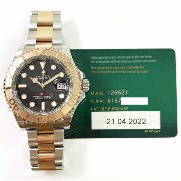 Rolex Yacht-Master 126621 Black Dial