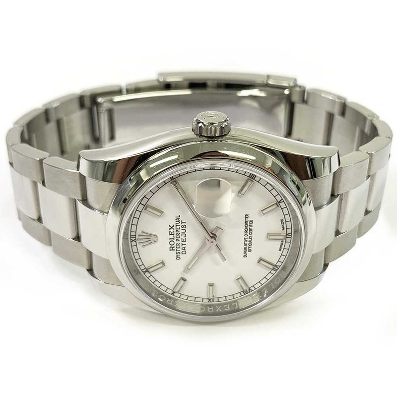 Rolex Datejust 116200 White Dial