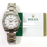 Rolex Datejust 116200 White Dial