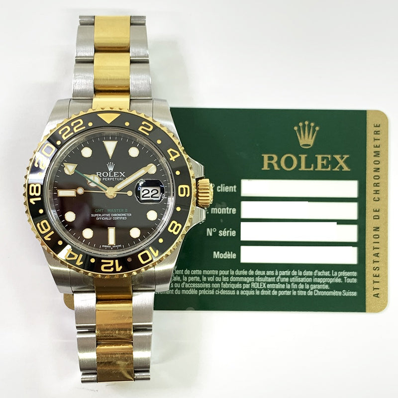 Rolex Gmt-Master 116713LN Black Dial