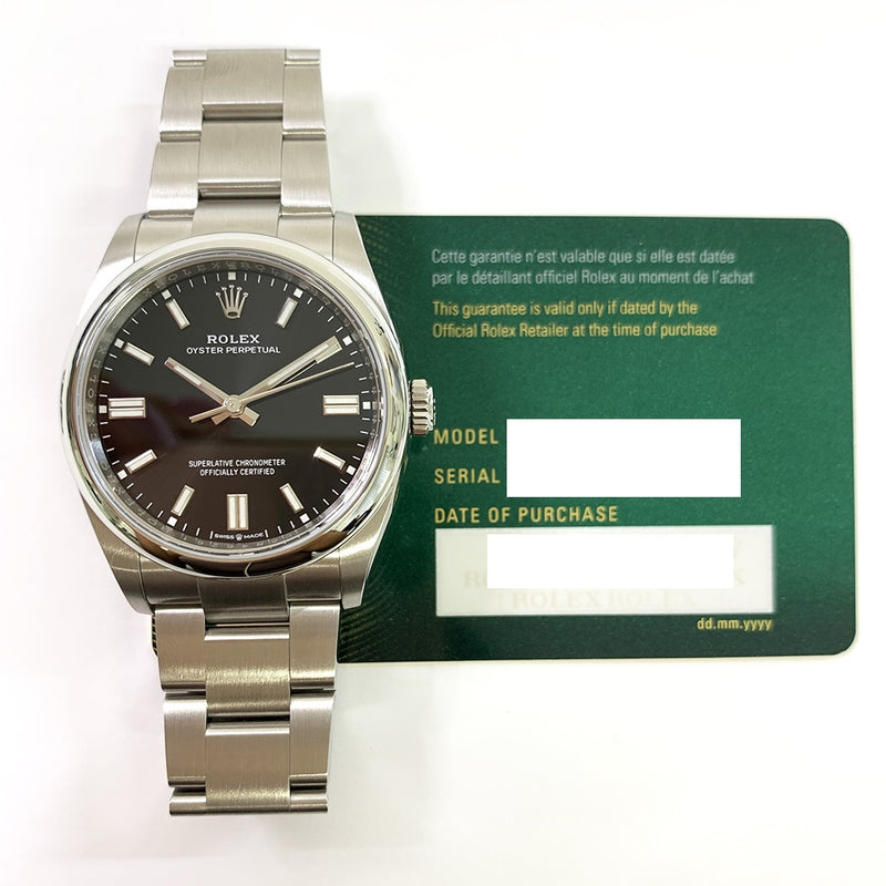 Rolex Oyster Perpetual 124300 Black Dial