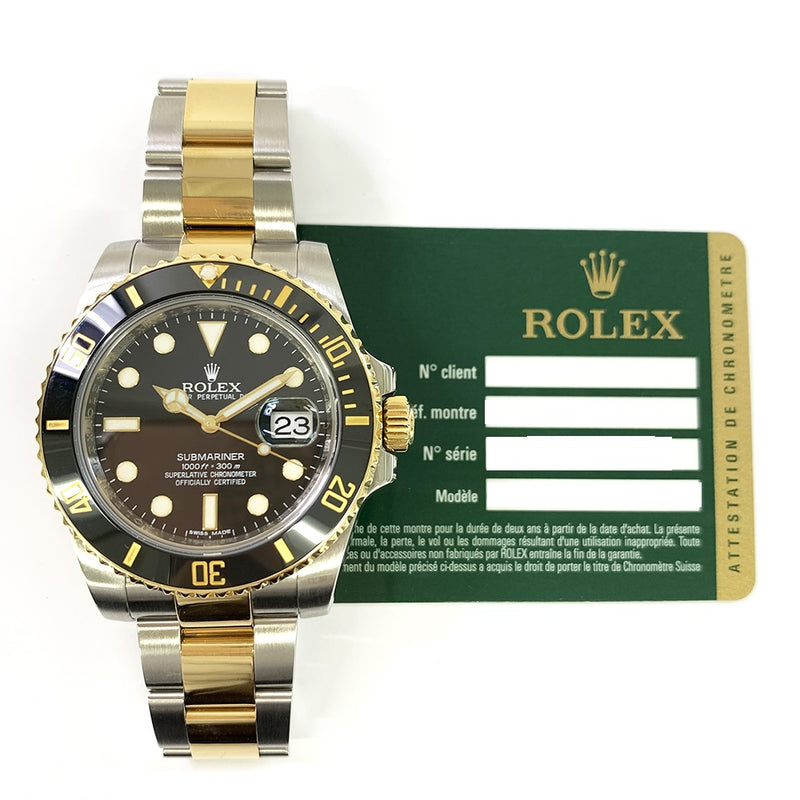 Rolex Submariner 116613LN Black Dial