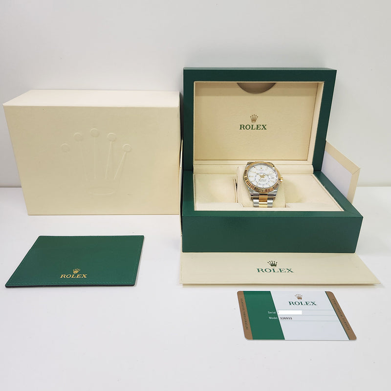 Rolex Sky-Dweller 326933 White Dial