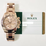 Rolex Cosmograph Daytona Pink Diamond Dial 116505