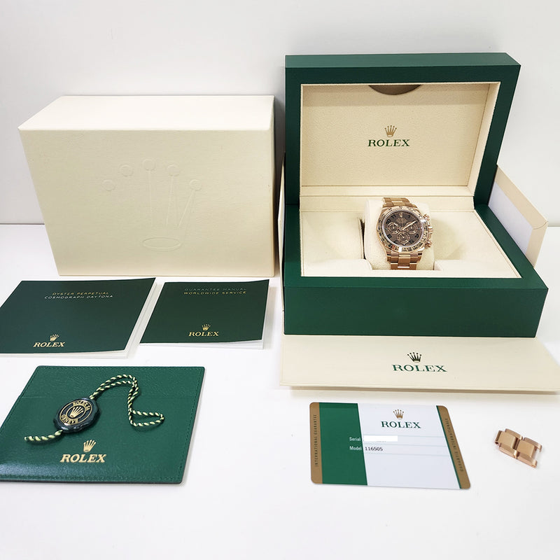 Copy of Rolex Cosmograph Daytona 116505 Chocolate Arabic Dial