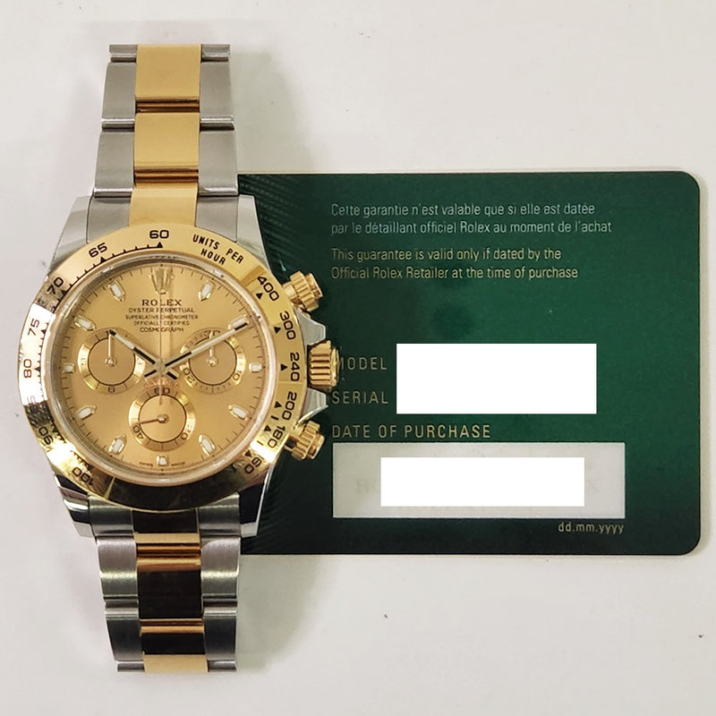 Rolex Cosmograph Daytona 116503 Champagne Dial