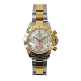 Rolex Cosmograph Daytona 116523 White Mop Diamond Dial