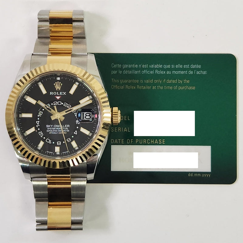 Rolex Sky-Dweller 326933 Black Dial