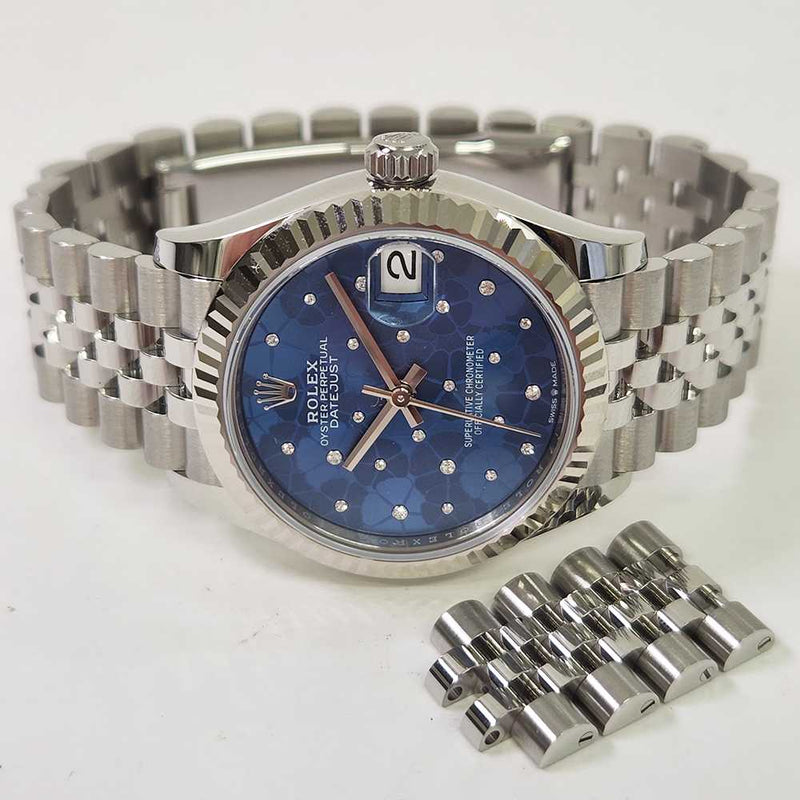 Rolex Datejust 278274 Blue Flower Diamond DIal