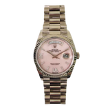 Rolex Day-Date 128239 Pink Roman Dial