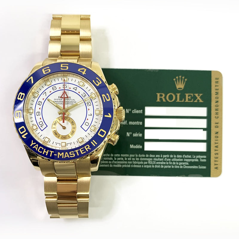 Rolex Yacht Master 116622 White Dial